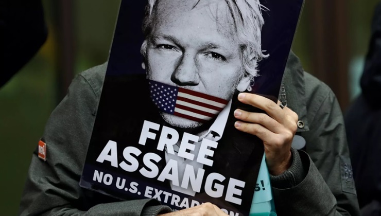 WikiLeaks kurucusu Assange, özgürlüğüne kavuştu