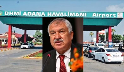 Adana Şakirpaşa Havalimanı önünde basın açıklaması…