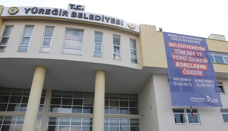 Adana- Yüreğir Belediye Başkanı CHP’li Ali Demirçalı, belediyenin SGK’ya 13
