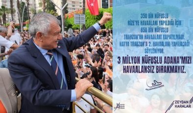 Şakirpaşa Havaalanı için “tüm halkımızı bekliyoruz”…