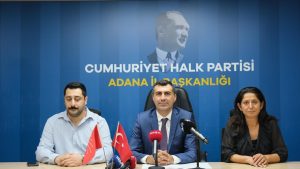 Adana- Cumhuriyet Halk Partisi (CHP) Adana İl Başkanı Doç. Dr.