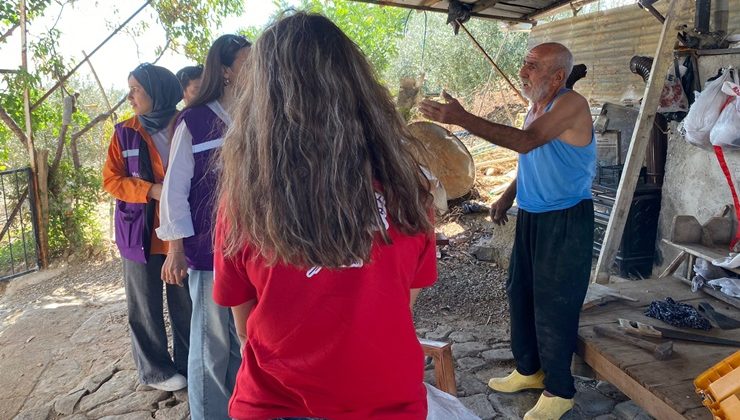 Yangından etkilenen yurttaşlara Anakent’ten psiko-sosyal destek