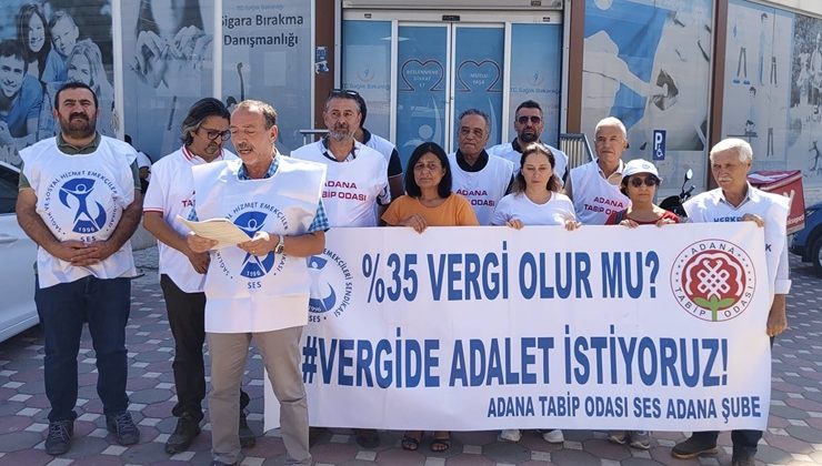 Adana Tabip Odası ile SES Adana Şube’den ortak eylem