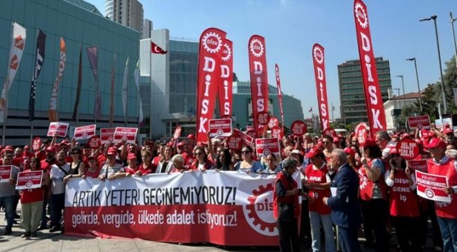 DİSK: Artık yeter geçinemiyoruz!