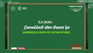 Milli Eğitim Bakanlığı (MEB)’in okullara gönderdiği ilk ders programında “Çanakkale