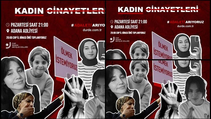 CHP İl Gençlik Kolları’ndan “kadın cinayetleri” çağrısı