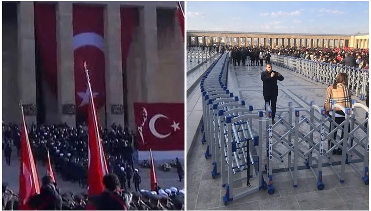 Anıtkabir’de “boş bırakılan” alan…