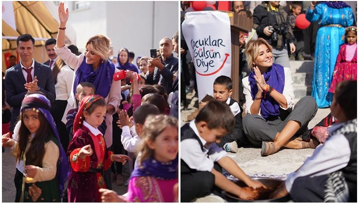 Çocuklar Gülsün Diye Derneği’nin 55. Anaokulu, Siverek’te açıldı