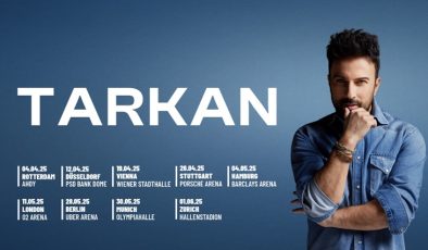 Tarkan European Tour 2025