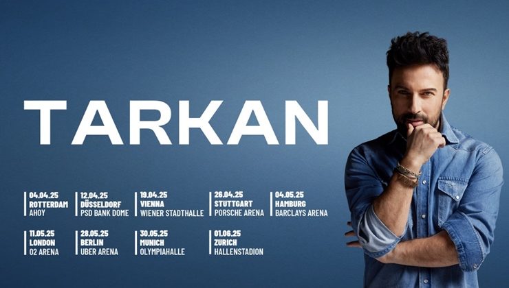 Tarkan European Tour 2025