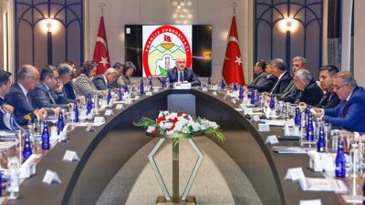 Adana'da, il gündemi değerlendirme ve koordinasyon toplantısı yapıldı