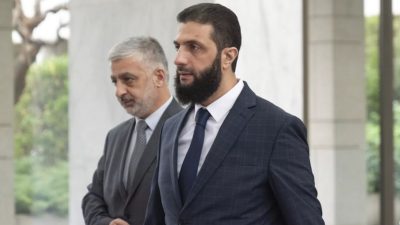 Suriye’de geçiş yönetiminin Devlet Başkanı Ahmed Şara, ülkesinin İsrail ile