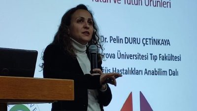 Doç. Dr. Pelin Duru Çetinkaya, “Gençlerimizi sigara ve elektronik sigara