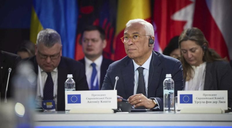 AB Konseyi Başkanı Antonio Costa Perşembe günü yaptığı açıklamada, AB'nin