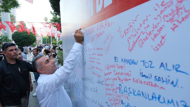 Adana Anakent Belediye Başkan Vekili Güngör Geçer, 22 Temmuz 2025
