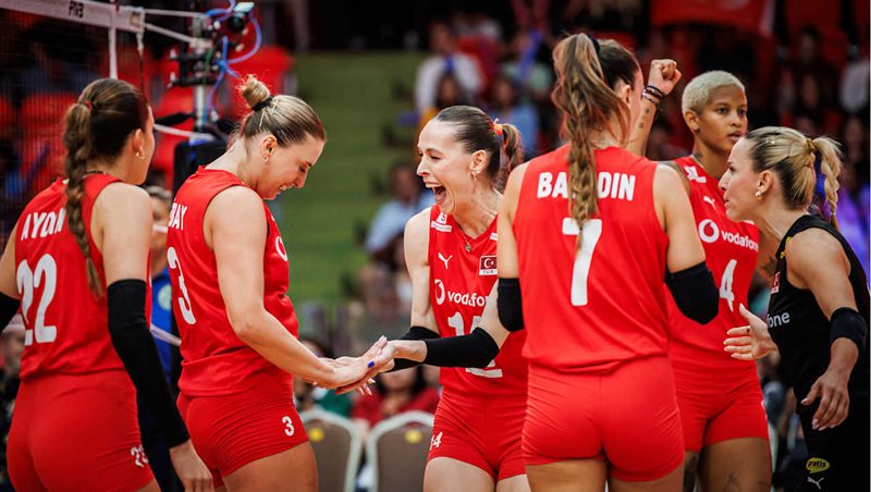 A Milli Kadın Voleybol Takımı, 2025 FIVB Dünya Şampiyonası’nda tarih