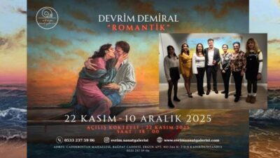 Ressam Devrim Demiral, son dönem çalışmalarından oluşan “Romantik” adlı kişisel