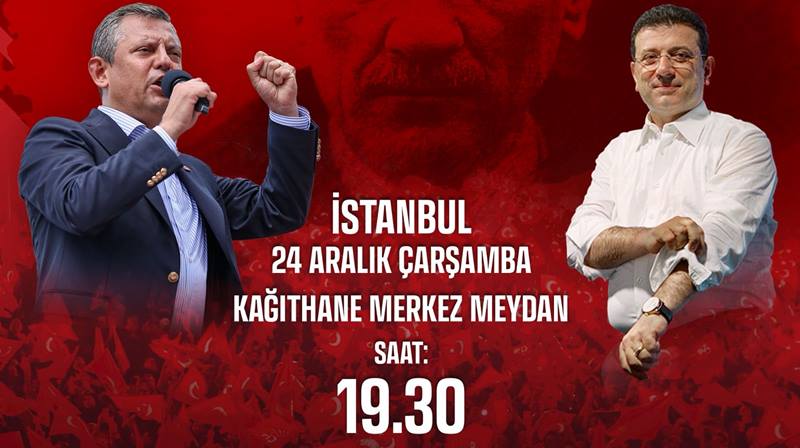 Cumhurbaşkanı adayı Ekrem İmamoğlu ile tüm siyasi tutsakların özgürlüğüne kavuşması