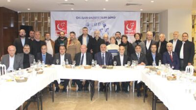 Saadet Partisi Adana İl Başkanlığı 10 Ocak Çalışan Gazeteciler Günü’nde