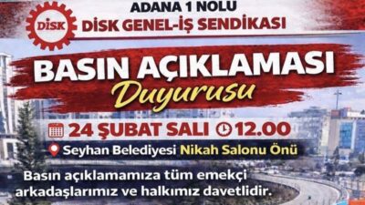 Seyhan Belediyesi emekçileri: Bizler, kentin her gereksinimi adına gecesini gündüzüne