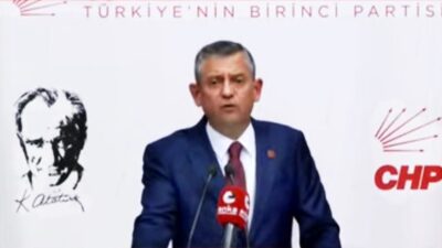 Cumhuriyet Halk Partisi’nin Seçilmiş Genel Başkanı Özgür Özel, partisinin Büyük