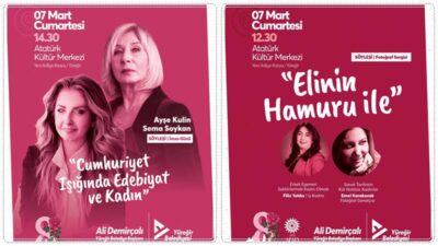 Yüreğir Belediyesi 8 Mart Dünya Kadınlar Günü için kültür merkezinde
