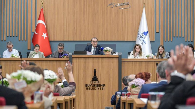 İzmir Anakent Belediyesi Meclisi nisan ayı olağan toplantısında ana gündem