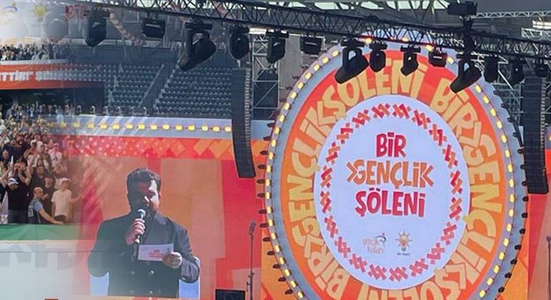 Adalet Kalkınma Partisi Gençlik Kollarının düzenlediği şölen, son günlerde toplumsal