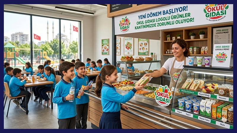 Okul kantinlerinde satılan yiyecek ile içeceklere yönelik köklü bir düzenleme