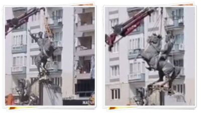 Aydın’ın İncirliova ilçesinde yapımı süren Cumhuriyet Alanı ile Yer Altı