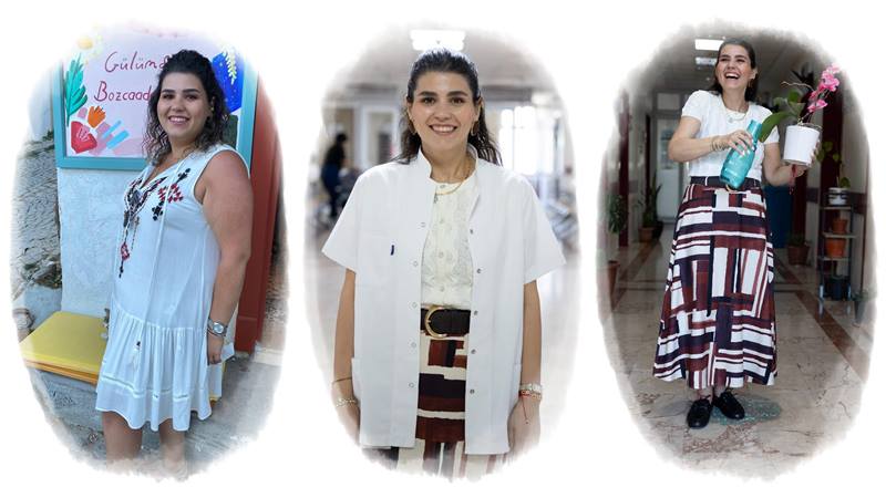 “Sen diyetisyen olamazsın” sözlerine inat 36 kilo verdi… İzmir Anakent Belediyesi Eşrefpaşa Hastanesi’nde görev yapan Diyetisyen Dilara Demirkan,
