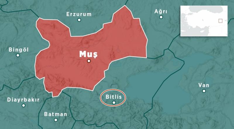 Bitlis ile Muş arasındaki il sınırı yeniden çizildi Muş ile Bitlis illeri arasında uzun süredir idari belirsizliklere yol