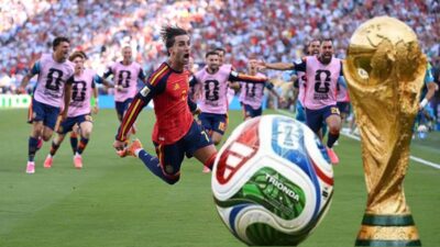 Dünya Kupasını getiren gol uzatmalarda geldi İspanya, 2026 FIFA Dünya Kupası karşılaşmasında Arjantin'i uzatma dakikalarında bulduğu