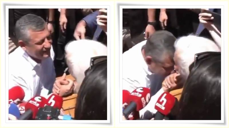 CHP Genel Başkanı Özgür Özel, Niğde gezisi sırasında oldukça sıcak,